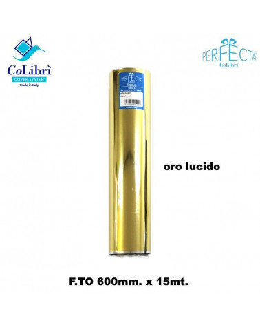COLIBRI ROTOLO PERFECTA DUO 600X15 ORO LUCIDO