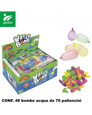 GLOBO BOMBE ACQUA 48pz. 40941