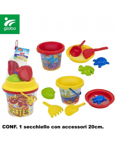 GLOBO SECCHIELLO C/ACCESSORI 20CM 42364