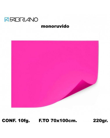 BRISTOL MONORUVIDO 70X100 FUXIA[10FG]