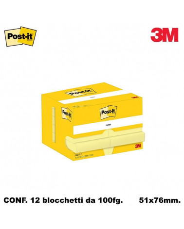POST-IT 656 3M 51X76 [12PZ]