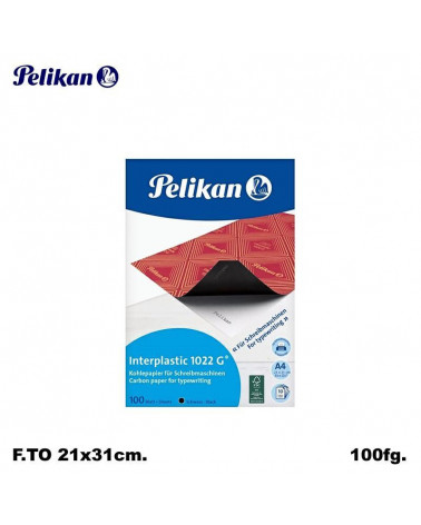 PELIKAN CARTA CARBONE NERA A4 100FG. 1022G