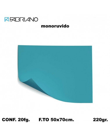 BRISTOL MONORUVIDO 50X70 AZZURRO[20FG]