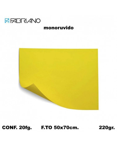 BRISTOL MONORUVIDO 50X70 GIALLO[20FG]