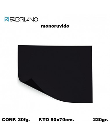 BRISTOL MONORUVIDO 50X70 NERO[20FG]