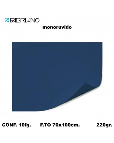 BRISTOL MONORUVIDO 70X100 BLU[10FG]