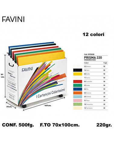 FAVINI MONORUVIDO CARRELLO [500FG]