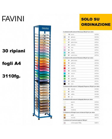 FAVINI ESP RISMA LUCE A4 30 SCOMPARTI
