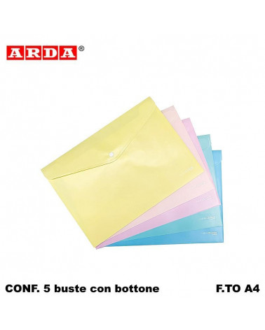 ARDA BUSTE BOTTONE PASTEL A4 [5PZ]