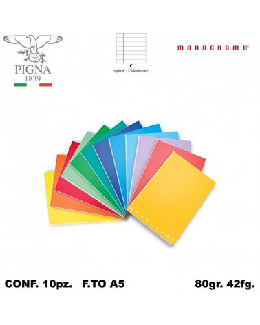 MONOCROMO QUADERNO 42FG. C [10PZ]