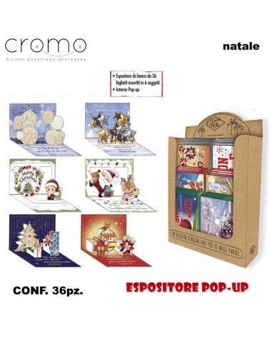 CROMO BIGLIETTI POP UP NT.6202 [36PZ]