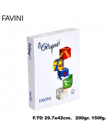 FAVINI CARTA A3 200gr.150fg.BIANCA-FOTOCOPIE
