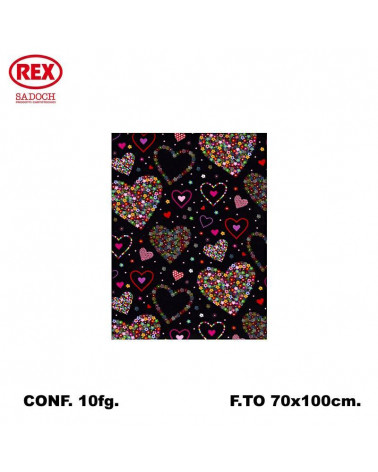 REX CARTA REGALO RASO 10FG. 129F