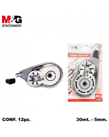 M&G CORRETTORE NASTRO 30mt.x5mm. JUMBO [12PZ]