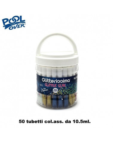 GLITTER GLUE ASSORTITO 50pz.49056