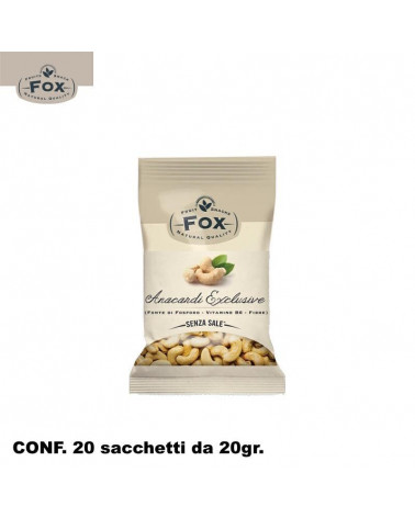 ANACARDI FOX 20gr.20pz.