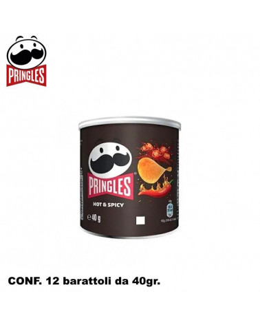 PRINGLES HOT & SPICY 40gr.12pz.