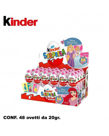 KINDER SORPRESA PRINCESS 48pz.