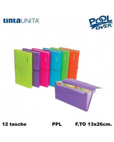 TINTA UNITA PORTADOCUMENTI SOFFIETTO 13X26 99248