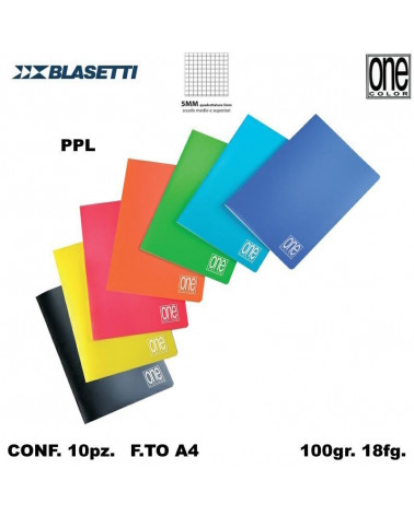 BLASETTI MAXI ONE COLOR PPL 100gr.5MM [10PZ]