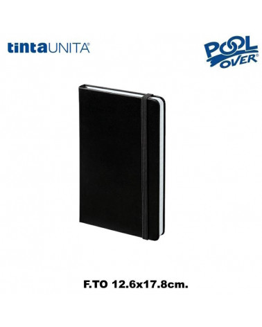 TINTA UNITA TACCUINO CON ELASTICO PUNTINATO 12,6x17,8
