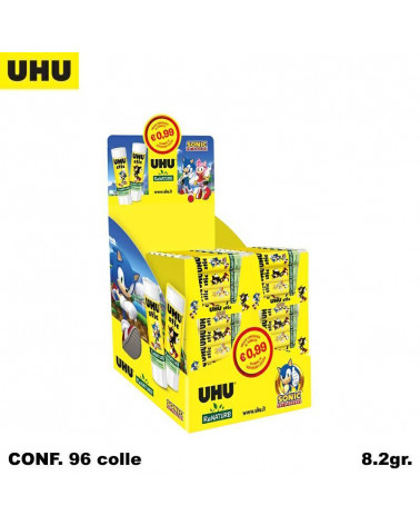 UHU ESP COLLA STICK SONIC 8.2GR. 72PZ.+24PZ.OMAGGIO 7005913