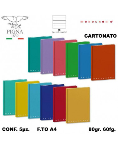 MONOCROMO MAXI CARTONATO 62FG. 1R [5PZ]