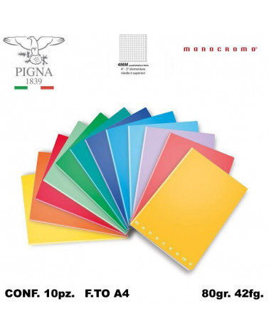 MONOCROMO MAXI 80GR. 4MM [10PZ]