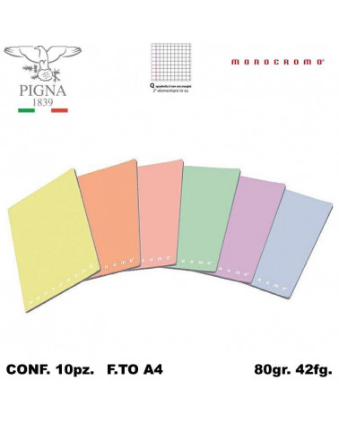 MONOCROMO MAXI PASTEL 80GR.Q [10PZ]