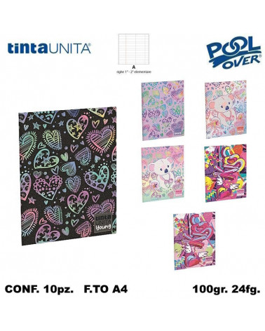 TINTA UNITA GLITTER YOUNG MAXI 50 SPECIAL 100GR.A [10+2PZ]