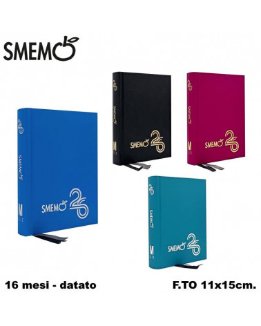 SMEMO AGENDA CLASSIC 16 MESI 11x15 2025/2026