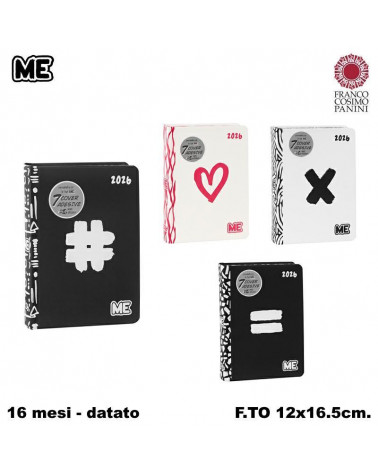 PANINI AGENDA ME 16M. CLASSIC MEDIUM 2025/26