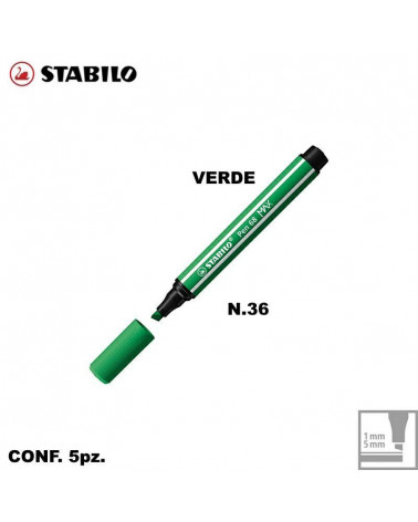 STABILO PEN 68 MAX N.36 VERDE [5PZ]