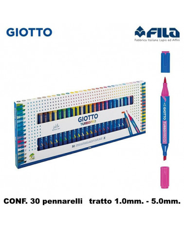 GIOTTO PENNARELLO TURBO PRO ASTUCCIO 30col.