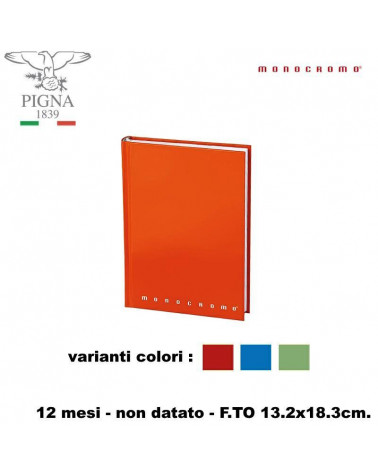 MONOCROMO DIARIO 12 MESI