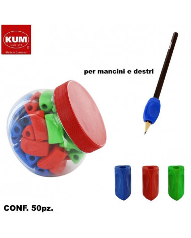 KUM GOMMINO IMPUGNA FACILE PER MANCINI E DESTRI TRIGRIP [50PZ]