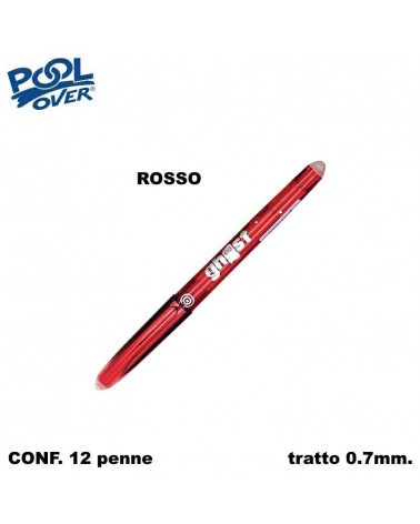 POOL OVER GHOST SFERA TAPPO ROSSO 42864 [12PZ]