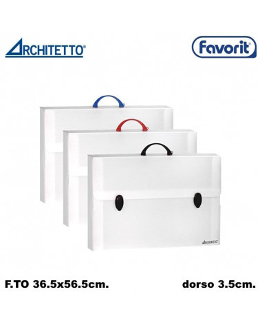 ARCHITETTO POLIONDA 36,5x56,5x3,5 2 CHIUSURE EVERY LINE