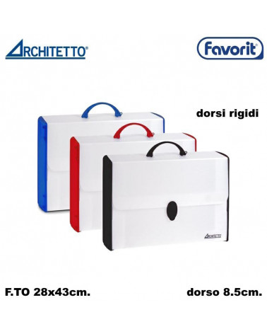 ARCHITETTO POLIONDA 28x43x8,5 DORSI RIGIDI