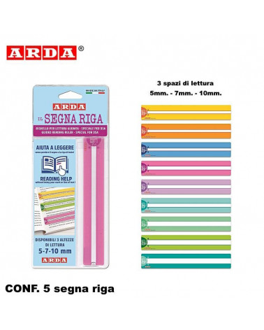 ARDA RIGHELLO SEGNARIGA 5-7-10mm. [5PZ]