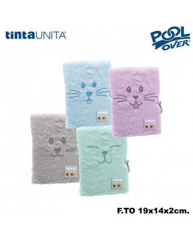 TINTA UNITA BUNNY DIARIO SEGRETO FURRY C/LUCCHETTO
