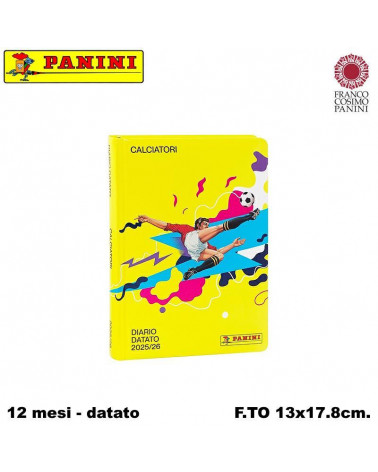 PANINI DIARIO CALCIATORI 12M. STANDARD 2025/26