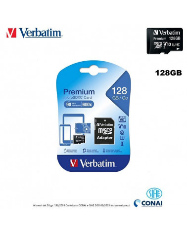 VERBATIM MICRO SD 128GB