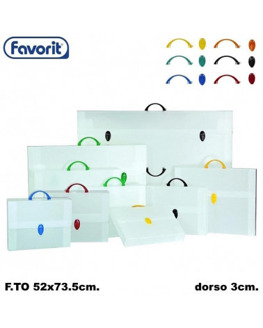 FAVORIT POLIONDA 52x73,5x3 2 CHIUSURE