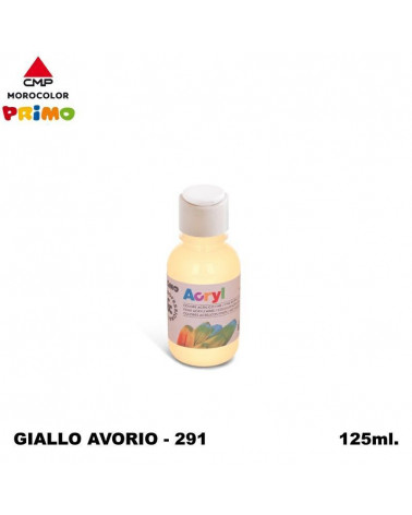 PRIMO TEMPERA ACRILICA 125ML. GIALLO AVORIO 291