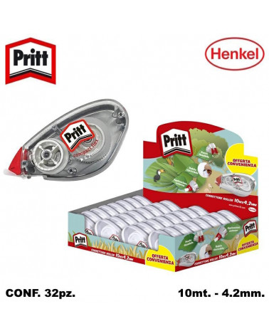 PRITT ESP 32 CORRETTORE COMPACT 4.2MM.X10MT. 2971485
