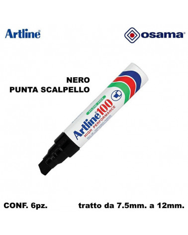 OSAMA MARCATORE ARTLINE 100  NERO [6PZ]