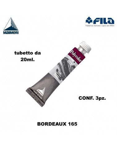 MAIMERI TEMPERA ACRILICA 20ML BORDEAUX 165 [3PZ]