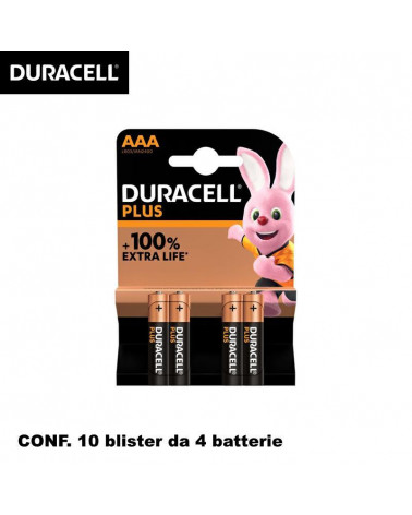 DURACELL MINI STILO X4PZ. BATTERIE [10BL]