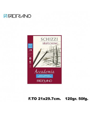 FABRIANO ACCADEMIA 120SCH 21X29,7